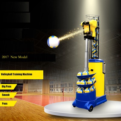 New Intelligent volleyball training machine